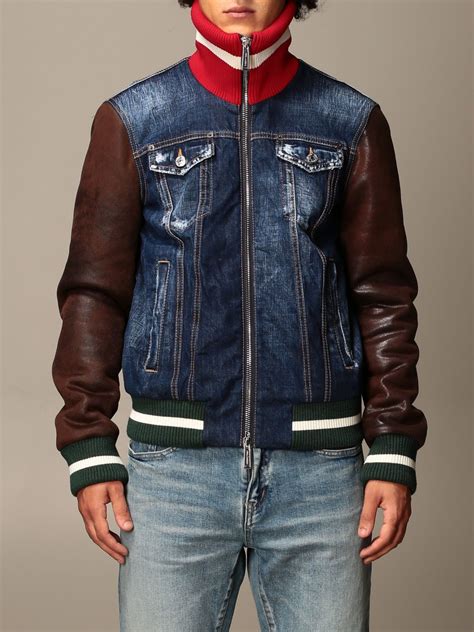 dsquared2 denim jacket replica|dsquared2 2 jacket men's.